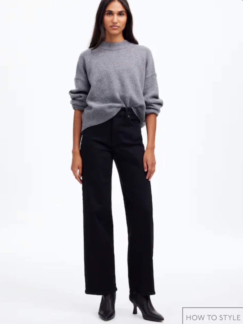 Madewell The Perfect Vintage Wide-Leg Jean SZ 26P